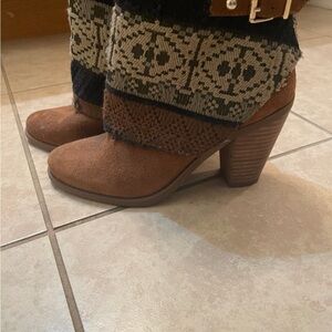 Jessica Simpson Brown Heeled Boots